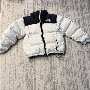 The North Face Puffer Jacket - Black and White